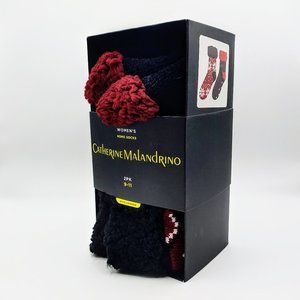 Catherine Malandrino Home Socks with Gripper - NWT